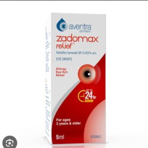 Zadomax (Ketotifen Fumarate 0.025%) 5ml